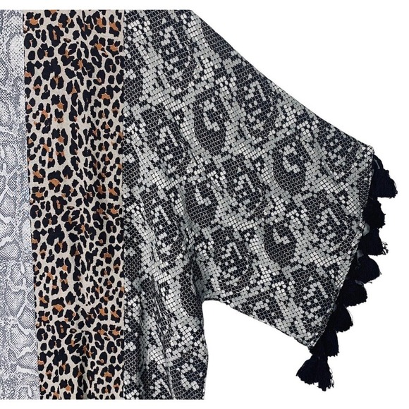 Anthropologie Conditions Apply Luca Tasseled Tunic Womens Plus Size 1X NWT $130 - Picture 11 of 16